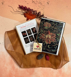 Fall Flower Card Collection
