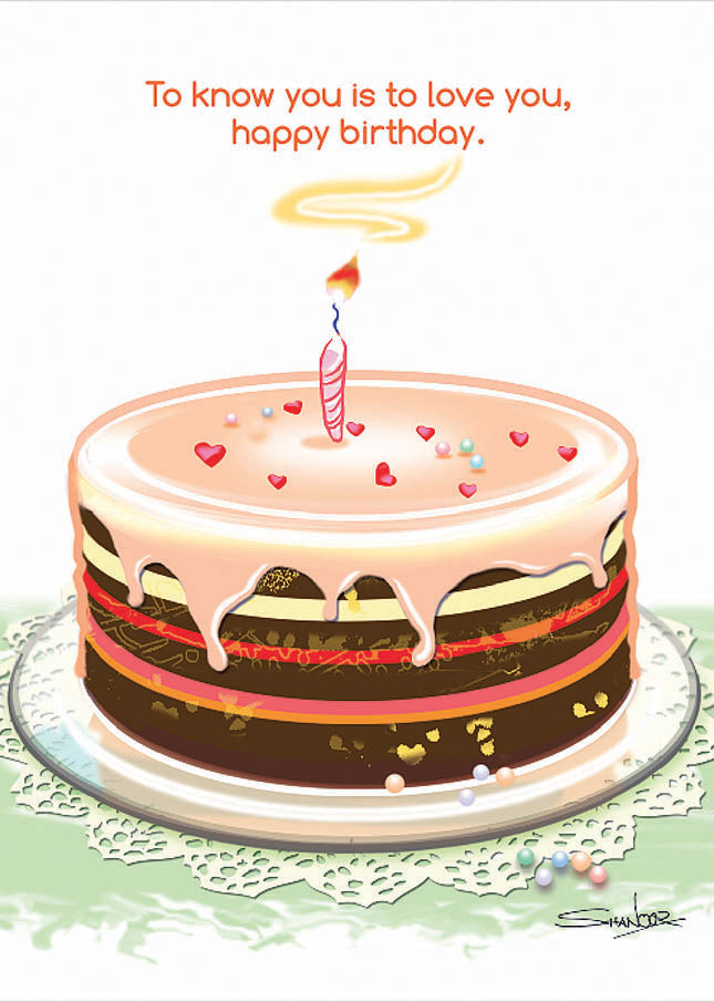 Birthday Cake HB-1081